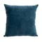 Edge Collections - 18 X 18 X4 - Teal - Transitional Velvet Decorative Throw Pillow - 1 Piece